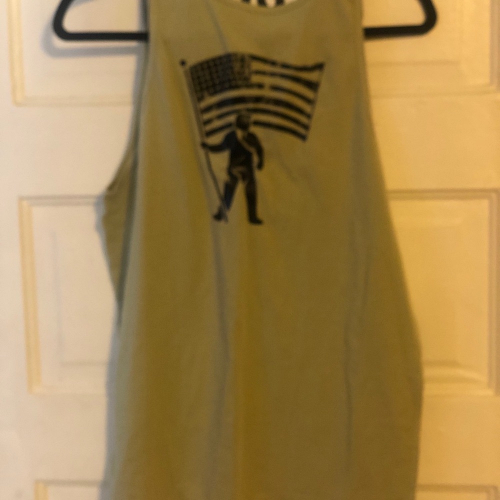Women’s Size M Trump handmade green tank